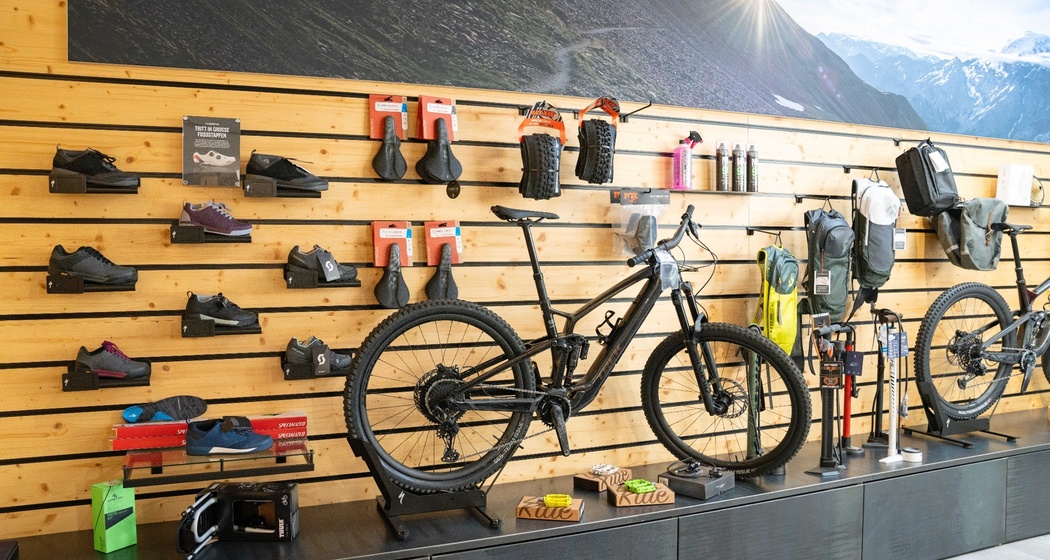 Bike-Shop von Innen