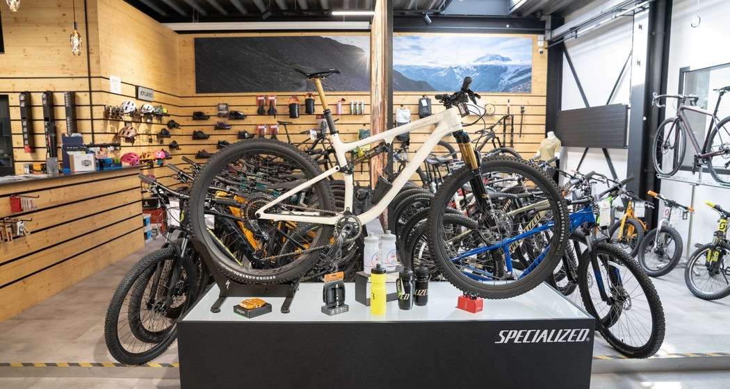 Bike-Shop von Innen