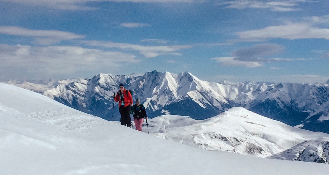 Im Gelände des Piz Tischal