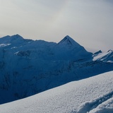 Beautiful powder slopes