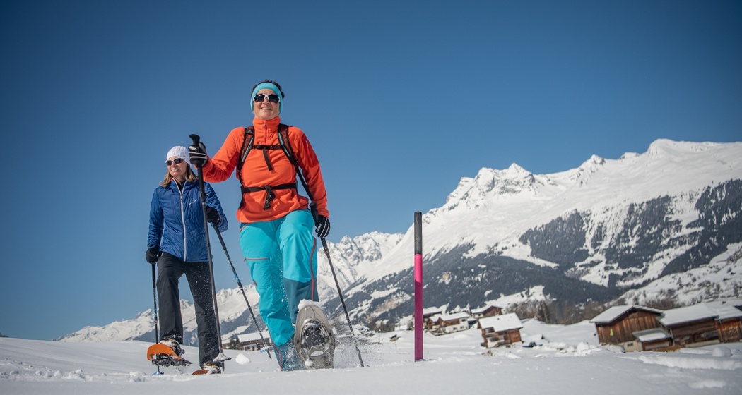 Die Brigelserhörner im Rücken