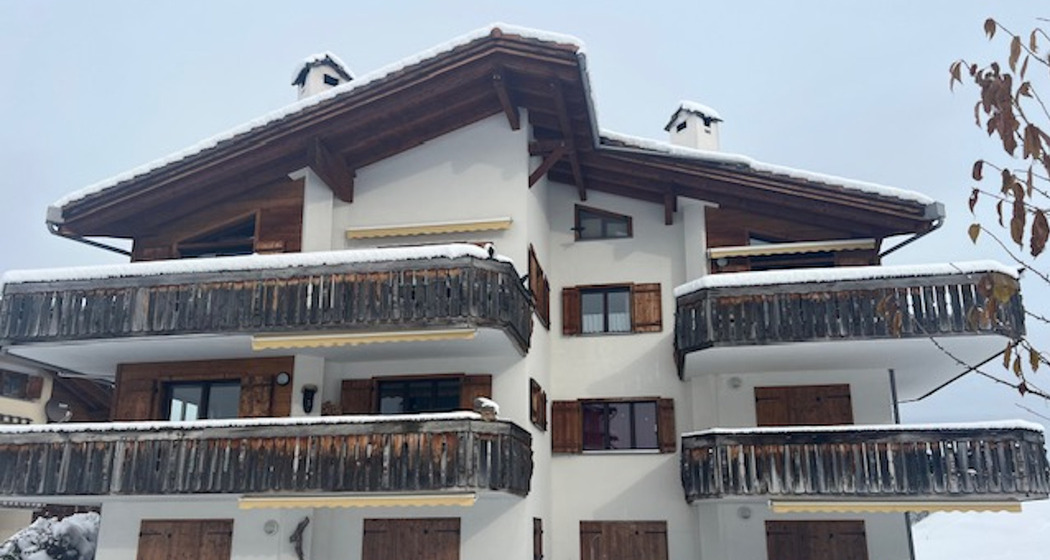 Ferienwohnung Alpatli, Obersaxen-Miraniga - Ansicht Winter