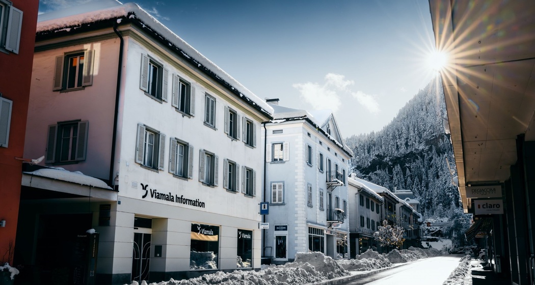 Gästeinformation Thusis im Winter