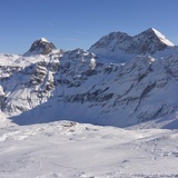 Auf dem Strätscherhorn mit Sicht zum Abstieg