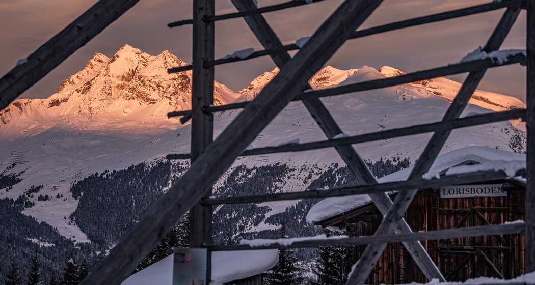Sonnenuntergang beim Lorischboda bei Chummenbühl