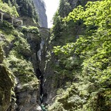 Gorge de la Viamala, vue sur le pont de Wildener
