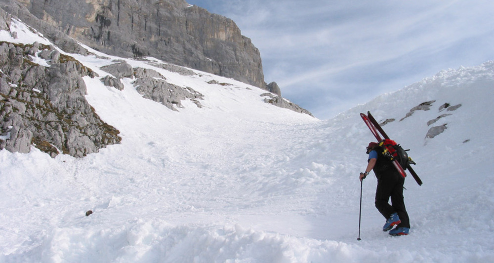 Aufstieg Sulzfluh durchs Gemstobel