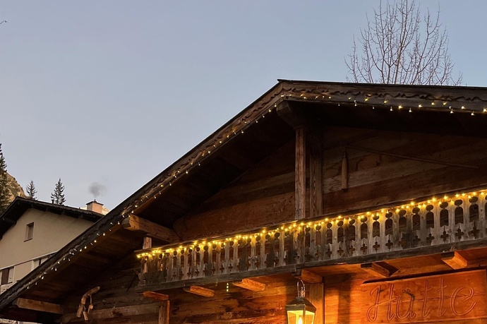 Die Hütte Lenzerheide aussen