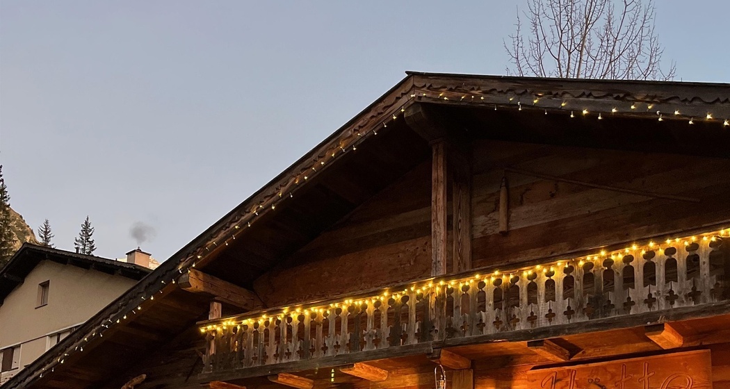 Die Hütte Lenzerheide aussen