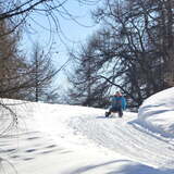 Schlittelweg von der Alp Es-cha Dadour