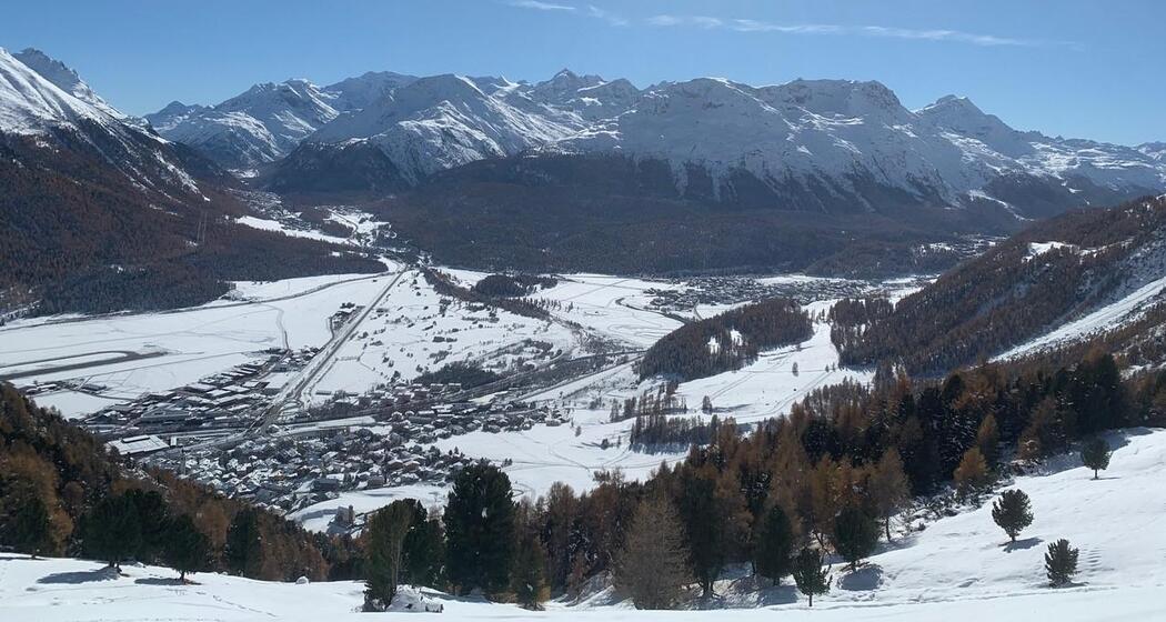 Sicht von der Alp Muntatsch