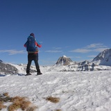 Der Gipfel ist oft abgeblasen - dafür die Aussicht umso schöner.