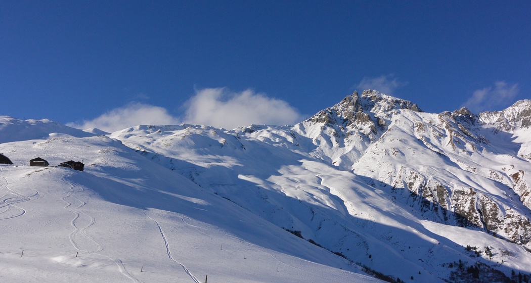 In Sichtweite: Die Güner Hütten