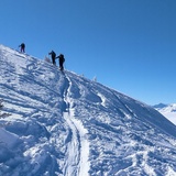 Summit shoulder of Cauma
