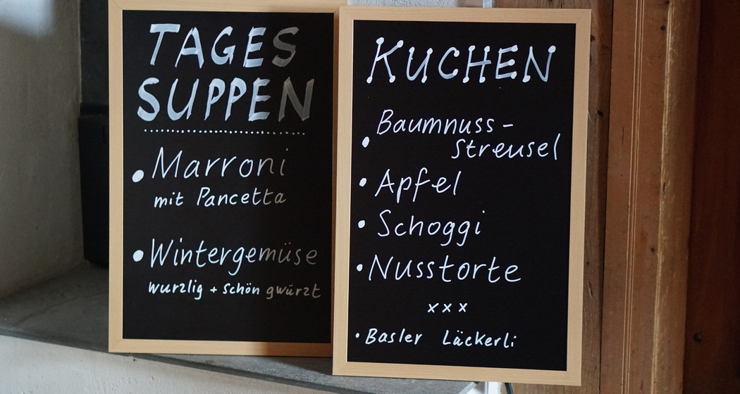 Angebot im Camaner Beizli