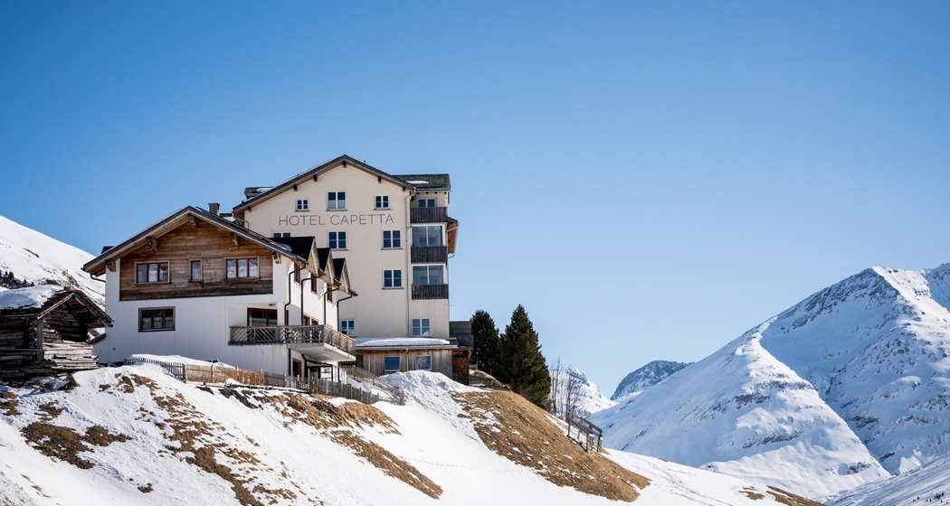 Hotel Capetta im Winter