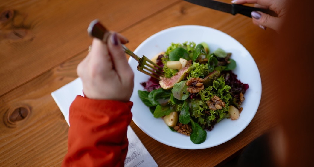 Vorspeise im Restaurant Sennästube