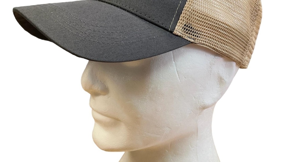 Arosa_cap_mütze_schirm_grau_beige_seite