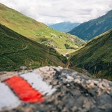 Blick zurück zum Ausgangspunkt Puzzatsch