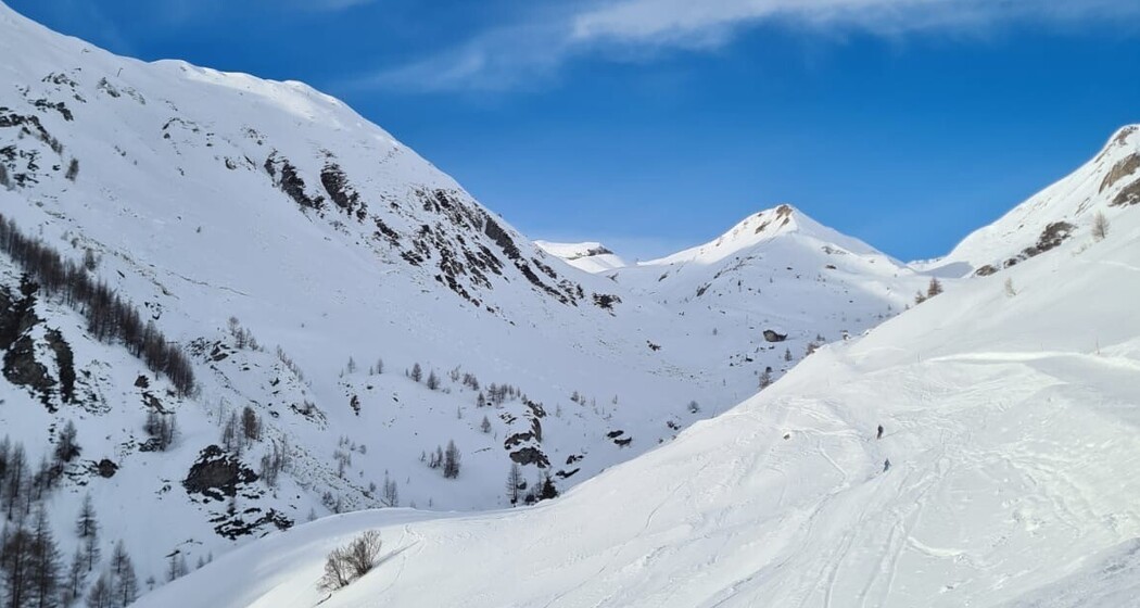 Ausblick Samnaun-Compatsch