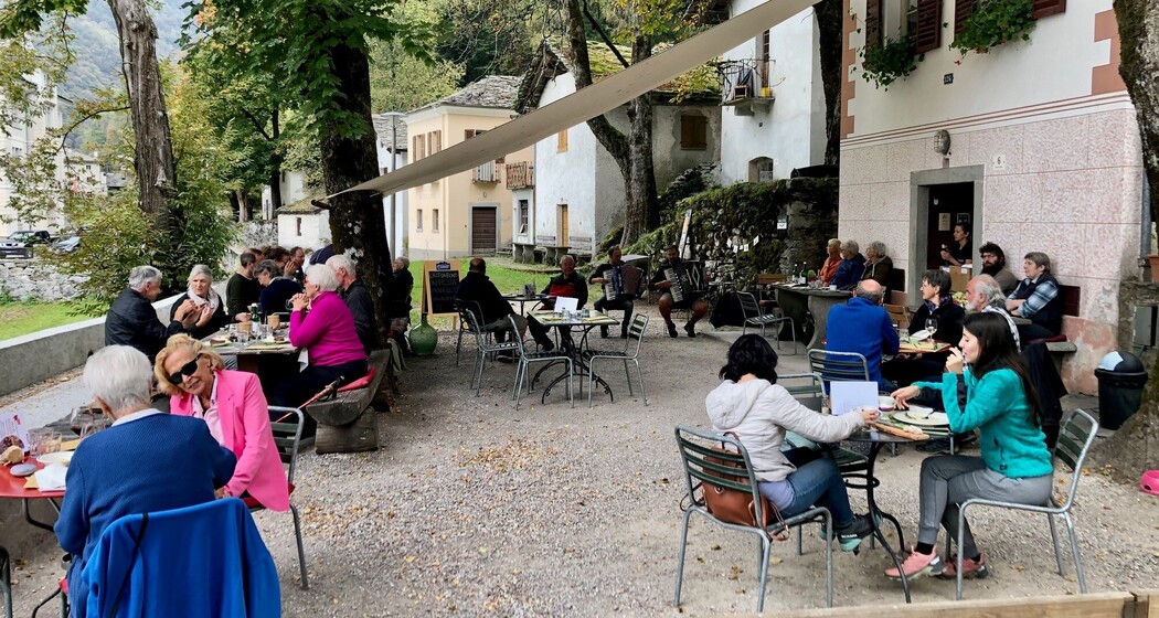 Crot da Bond beim Festival della Castagna