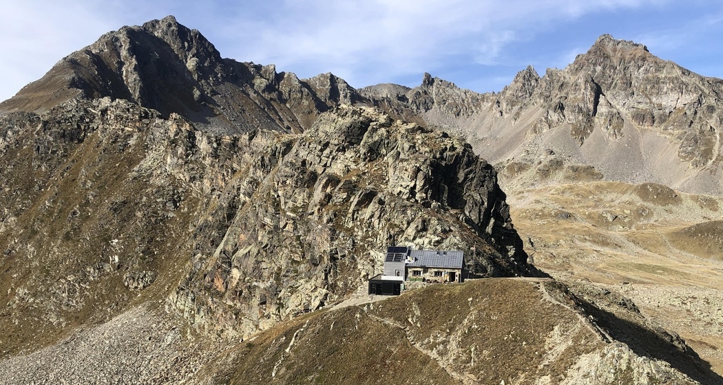 Die Medelserhütte nach dem Umbau von 2023