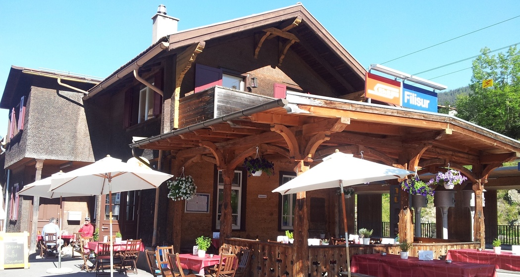 Bahnhöfli Filisur Sommer