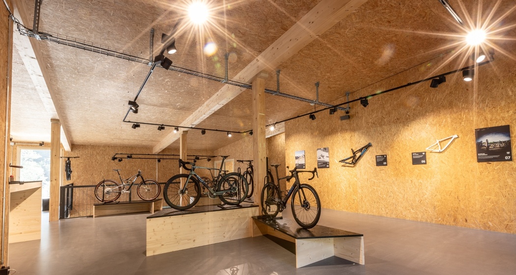 Stoll Bikes Innenansicht