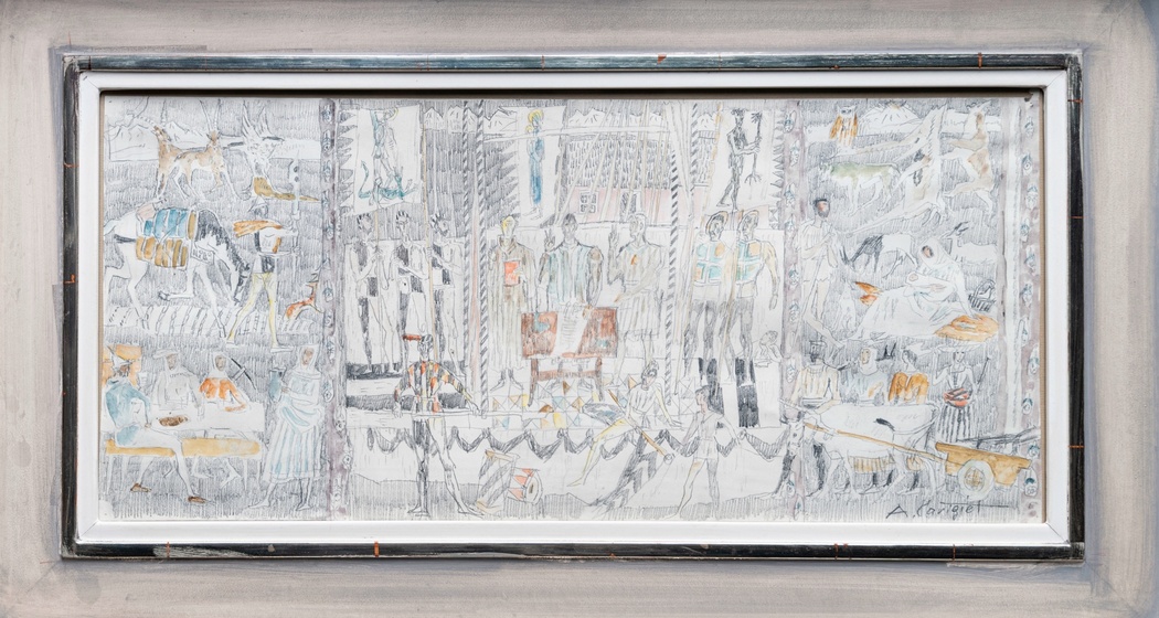 Gemälde des Zusammenschlusses der Drei Bünde