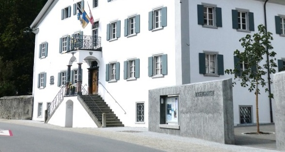 Bibliothek Rosengarten Aussenansicht