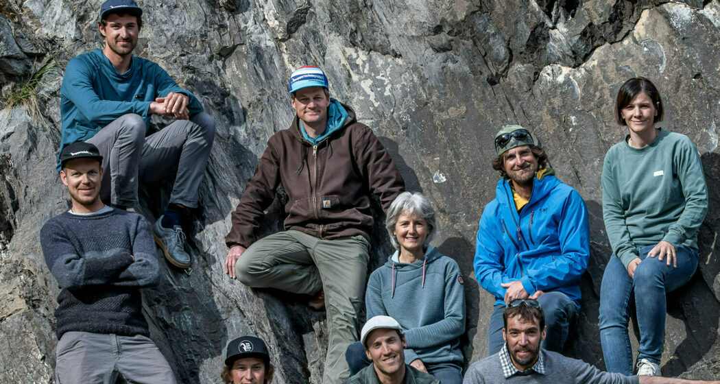 Die BergführerInnen der Bergsportschule Grischa