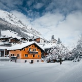 Winter hiking trail Splügen