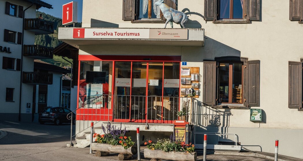 Infostelle Obersaxen in Meierhof