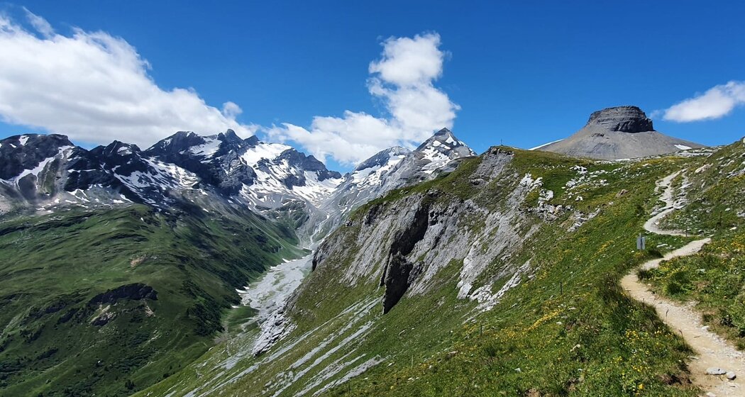 Zwischen Alp Quader und der Bifertenhütte, bei Rubi Sura