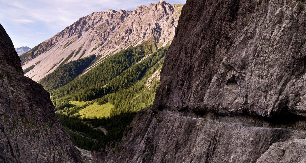 Uina-Bernina Bike-Tour. Etappe 1, Scuol - Sta. Maria