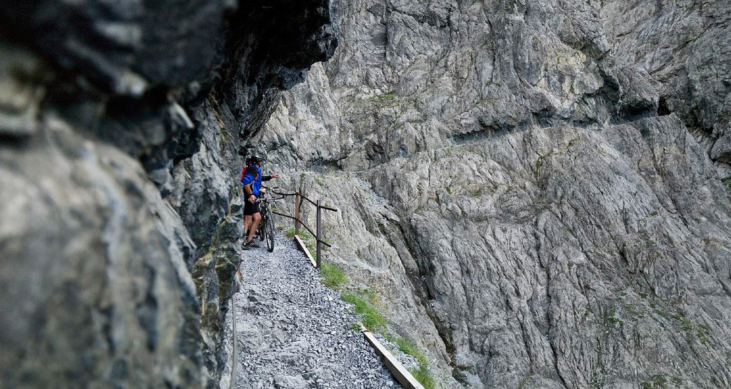 Uina-Bernina Bike-Tour. Etappe 1, Scuol - Sta. Maria