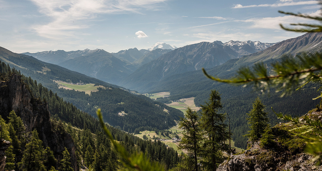 Jakobsweg Graubünden. Etappe 2, Lü - S-charl