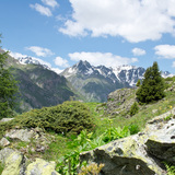 Haut au-dessus de Ftan : Piz Clünas – Alp Laret