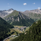 443 : Col de Fimber - Val d'Uina - Col du Reschen : Étape 1, Samnaun - Sent