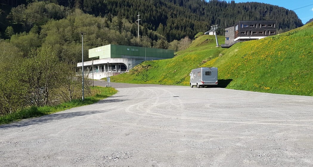 Stellplatz Bergbahn Vals