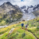 zur Fuorcla Surlej hoch