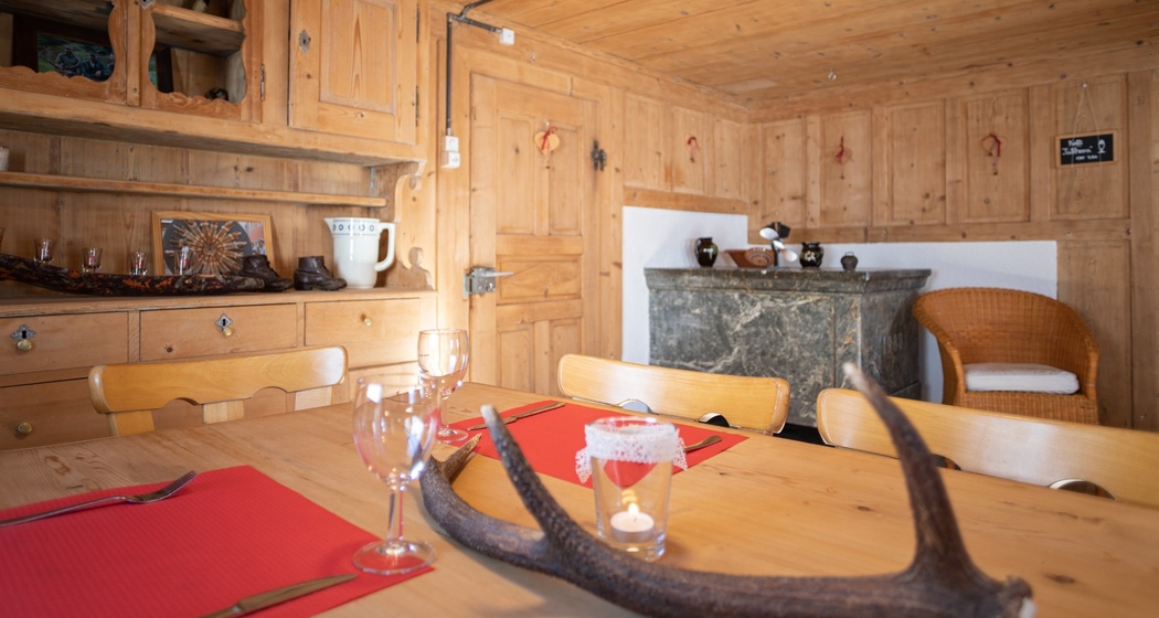 In der Gaststube sich kulinarisch verwöhnen lassen