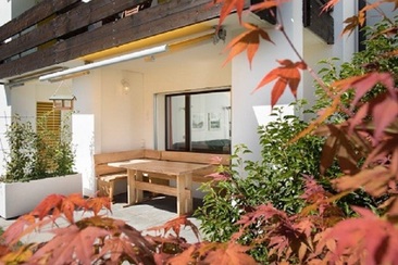 Coin salon de jardin