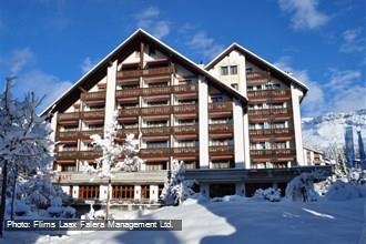 Hotel im Winter