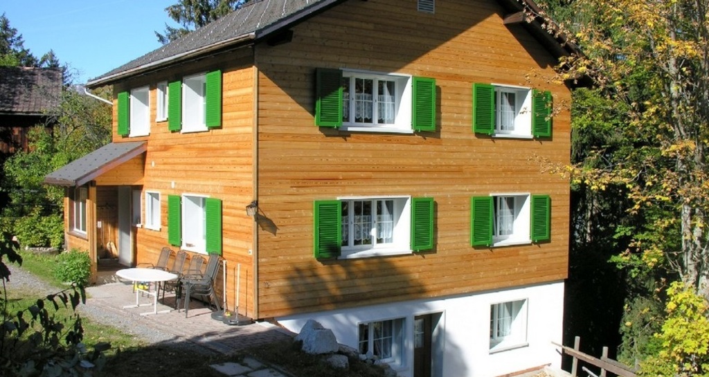 Chalet Good im Frühling