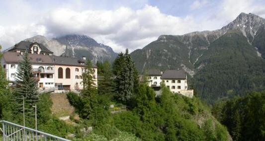 Aussicht auf die Unterengadiner Bergwelt