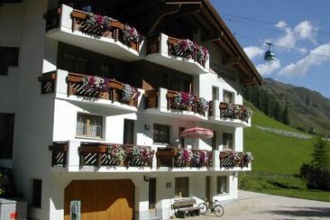 1 Gehminute zu den Seilbahnen Wanderweg direkt ab Haus