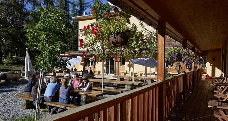 Unsere Sommerterasse