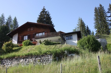 Ferienhaus Underem Ried hoch über Pany