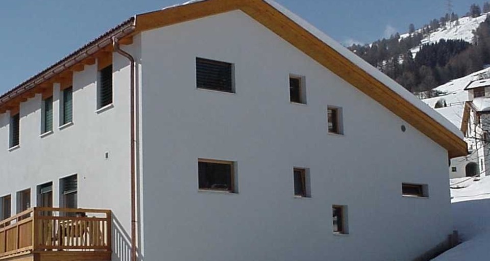 Chasa Mundin im Winter